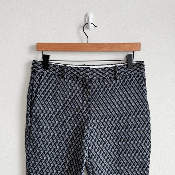 THEORY • Classic Slim Crop Jacquard Pant - Picture 5 of 14